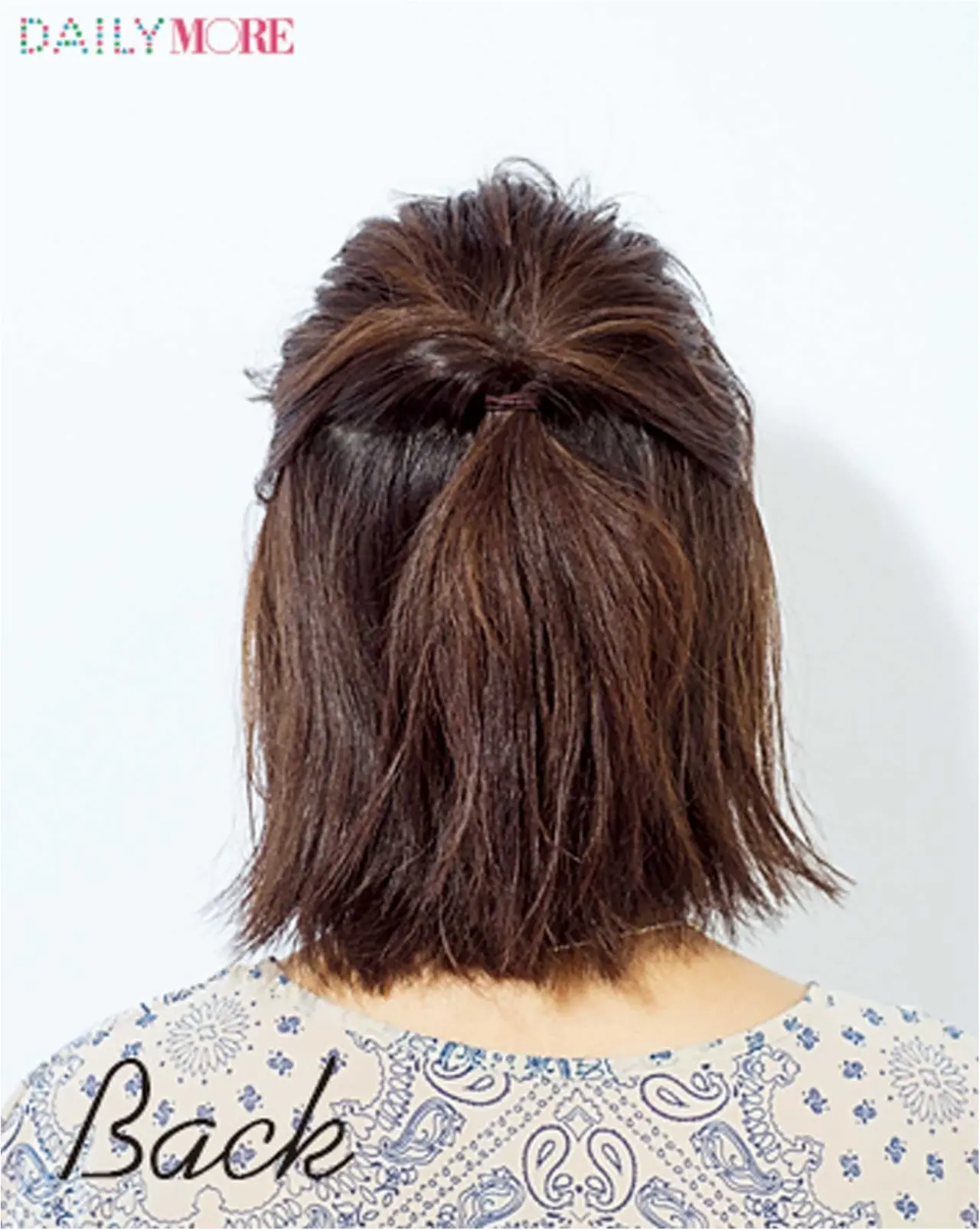 湿気てもキレイをキープ! 梅雨の「じゃじゃ馬ヘア」手なずけヘアアレンジ <はち押えくるりんぱ編>_2