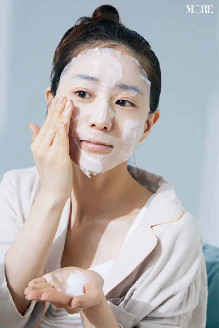 田中みな実さんがハマってる最新美容「乳液仮面返し」とは⁉ 自分史上最高のふっくら肌になれるシートマスクの使い方