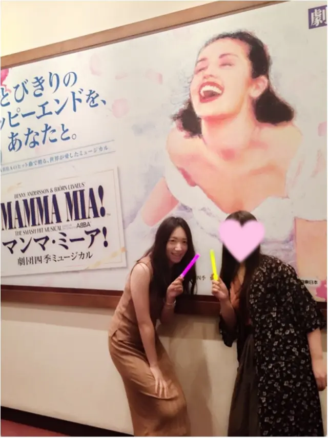 【劇団四季/期間限定】ABBAのヒット曲で贈る、母と娘の絆を描いた『マンマ・ミーア!』カーテンコールではペンライト必須!10/23(日)まで✨≪samenyan≫_4
