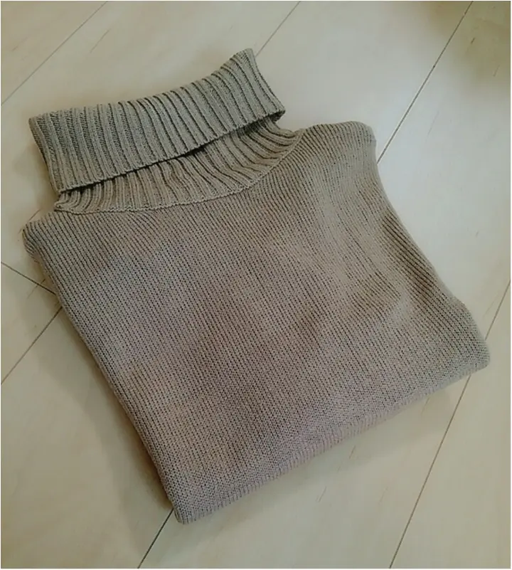 可愛くて使える!!【GU】2016冬*990円ニット!(443 まゆ_5