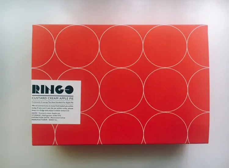 【スイーツ】《RINGO》といえば!クリームたっぷりの定番アップルパイ♪_1
