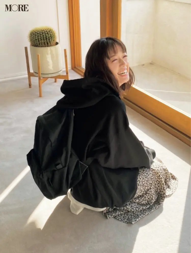 佐藤栞里の猫みたいな行動にほっこり!【モデルのオフショット】_1