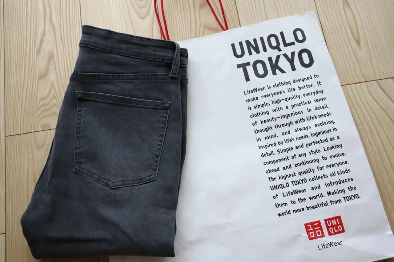 《新たな神デニム⁈❤️》【UNIQLO】で買い足したグレーデニムが可愛すぎる☻_1