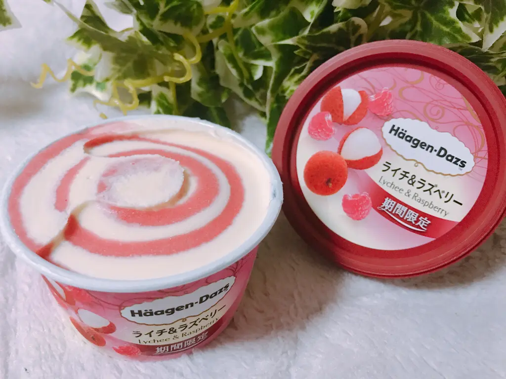 【ハーゲンダッツ】マーブル模様が可愛い♡春を感じるフレーバー《ライチ&ラズベリー》が新登場★_4