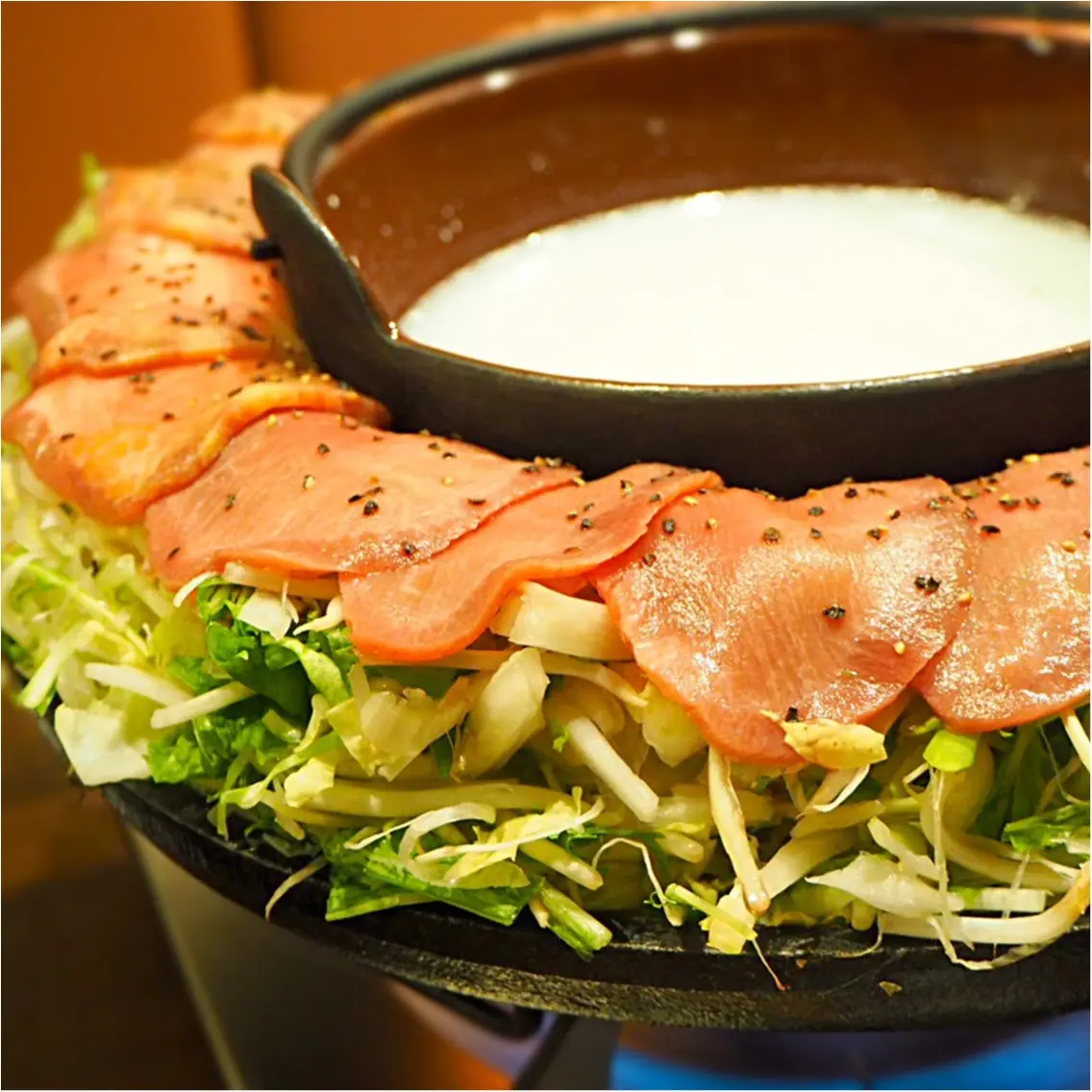 初体験【牛タン焼きしゃぶ】永山本店 炎の陣 上野新館_8