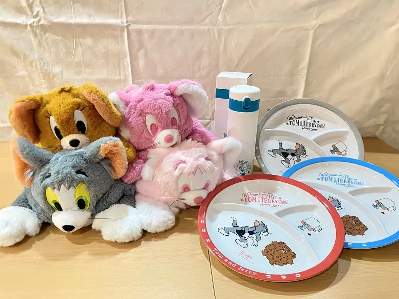 タリーズ新作、トムジェリコラボグッズ、全8種類のオンライン限定アイテム第1弾