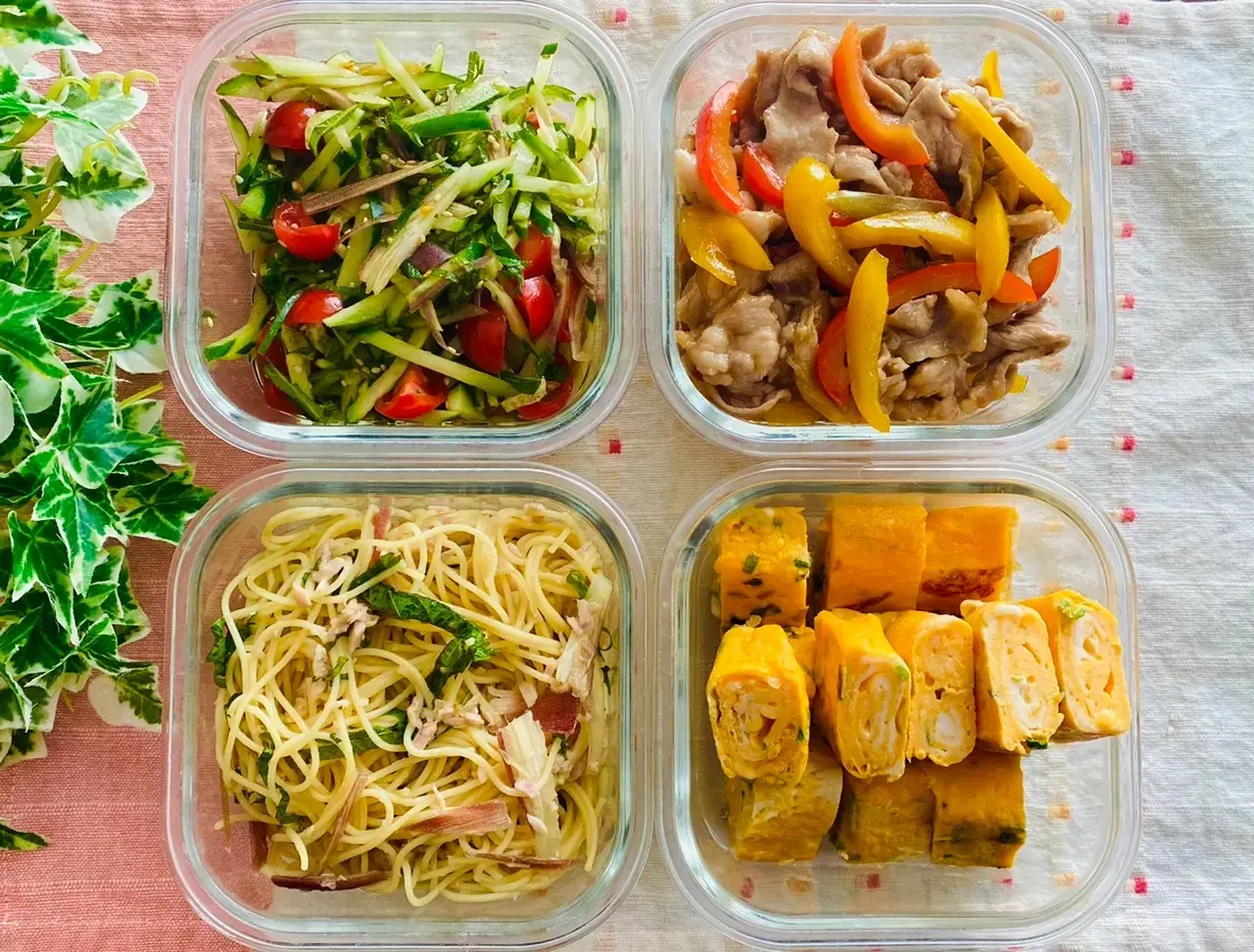 みょうがをメインにした4つの料理