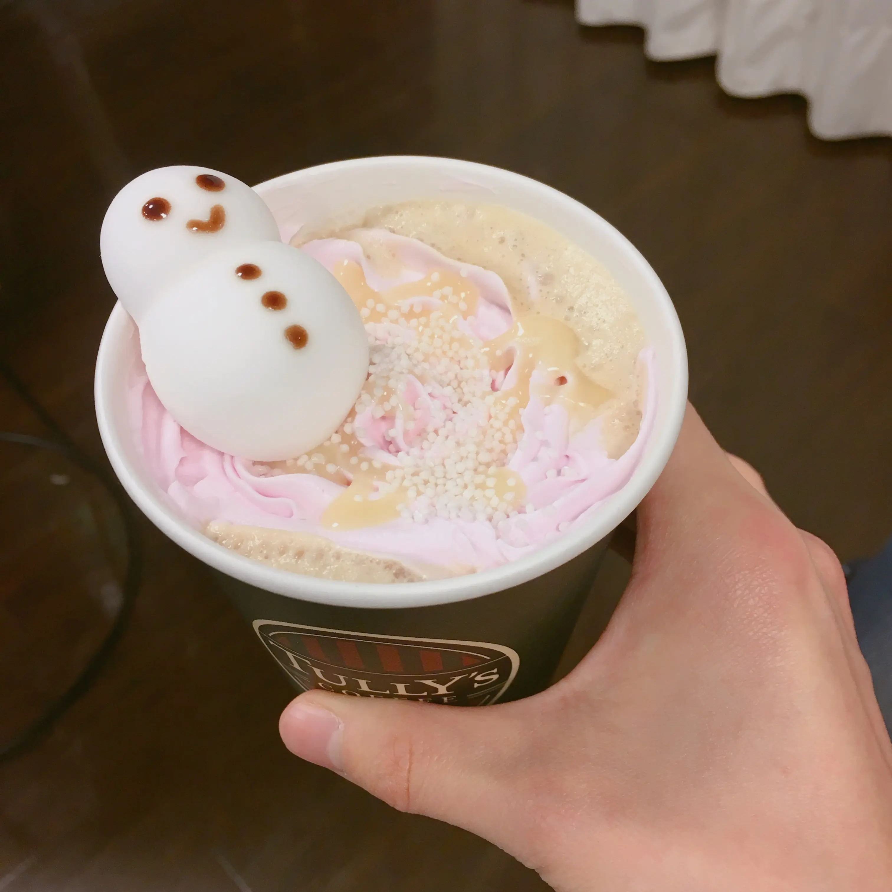 雪だるまにほっこり♡ タリーズより《 スノーマンラテ 》が冬限定で発売中♪_3
