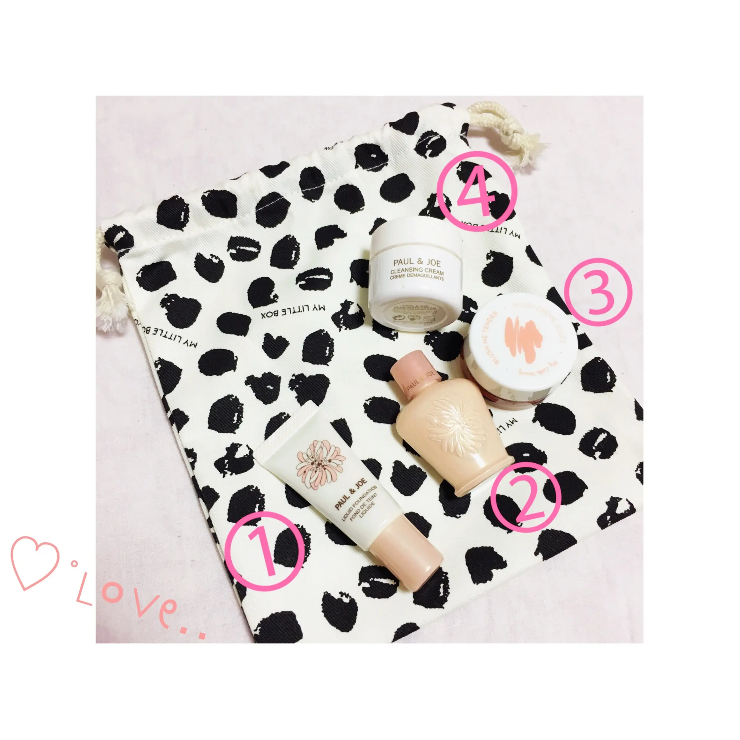 《既日完売の予感⁈❤️》【My Little Box】8月はPAUL&JOEとのコラボ♡ひと足お先にgetしました‼︎_8