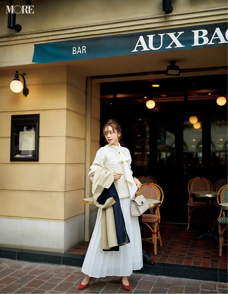 ついに約束の日……! 飯豊まりえ主演『10着で完成!フレンチシックコーデ』着回し20日目_1