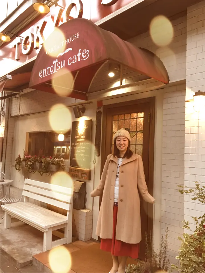 赤を着てでかけよう❤️暖炉のあるカフェであったかランチ。_14