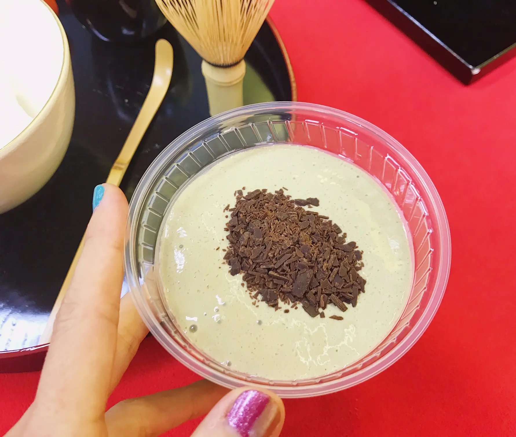 【タリーズ 新作レポ】定番化希望のおいしさ!! 「ほうじ茶リスタ」と「宇治抹茶フルーツティー ペア&アップル」を飲んでみた_3