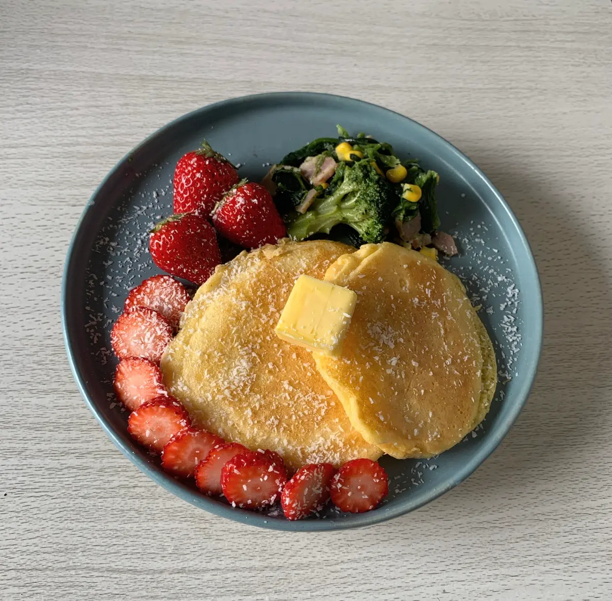 【おうち時間】簡単!!!米粉で作るパンケーキ⑅︎◡̈︎*皆さんはどんなパンケーキが好きですか?_1