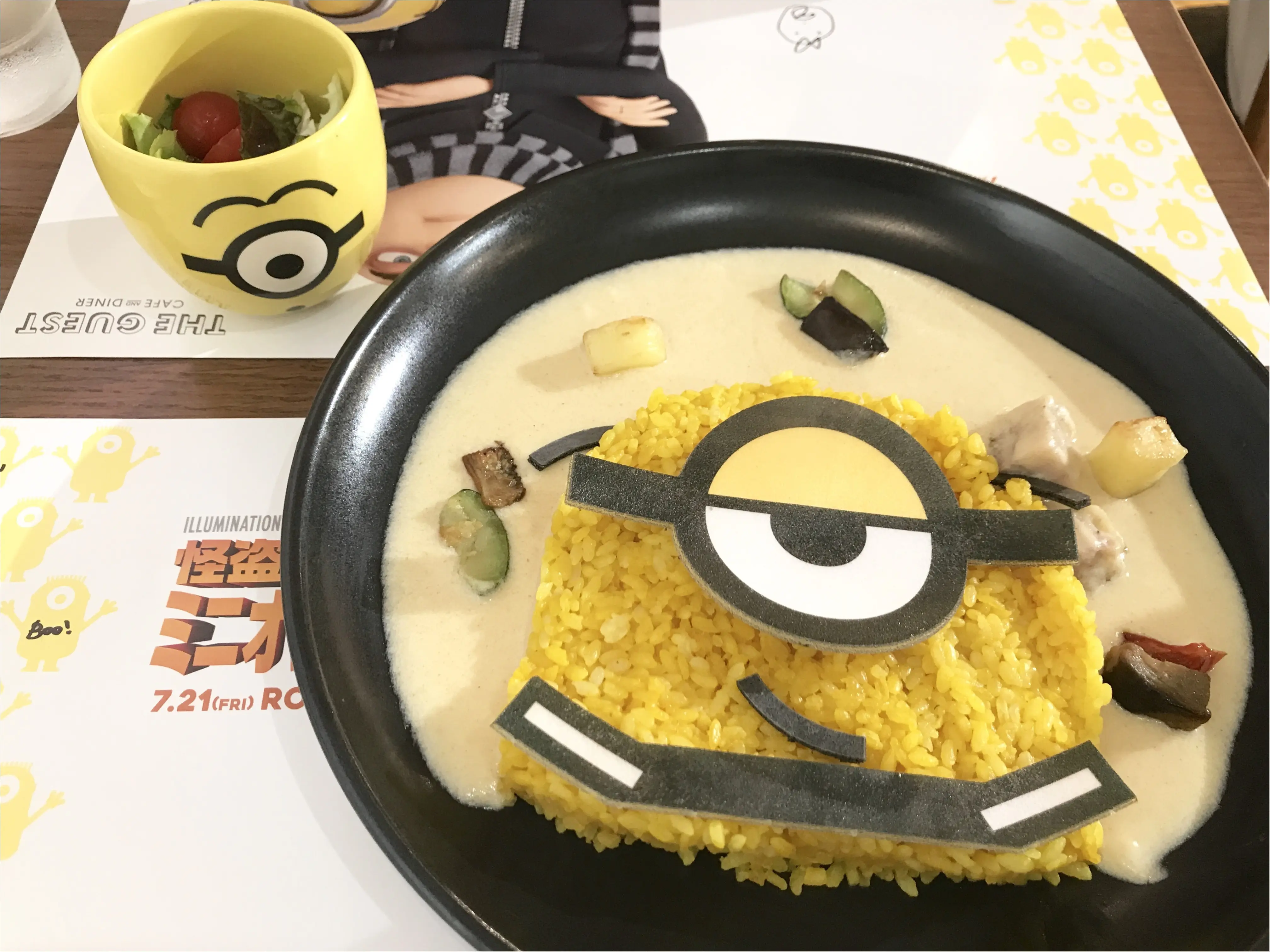 【FOOD】夏休みのおでかけに!怪盗グルーのミニオン大脱走 #ミニオンカフェ に行ってきました★_4