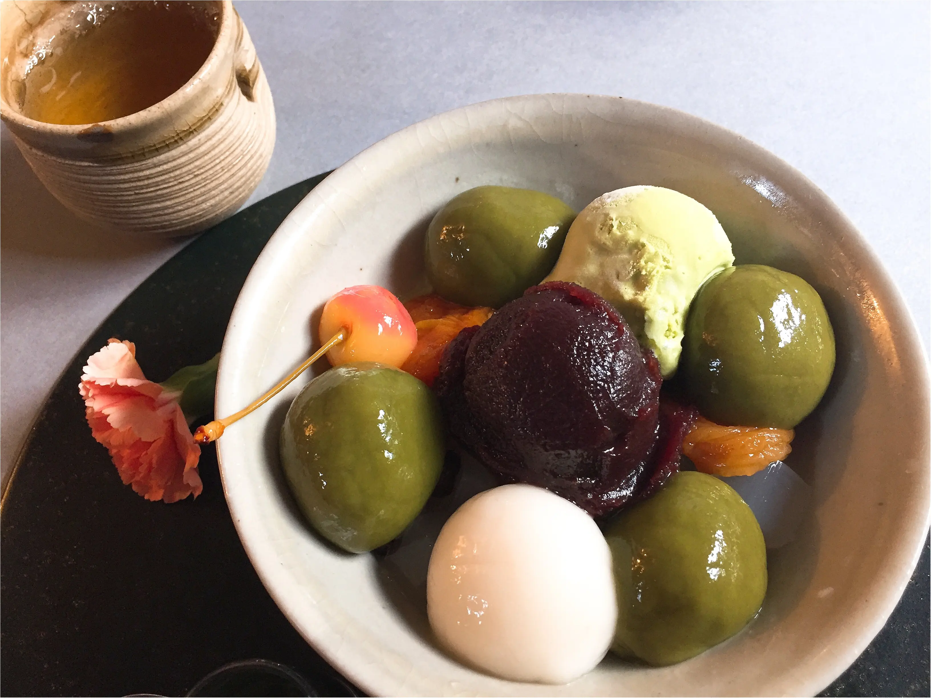 並んででも食べたい!『鎌倉・茶房雲母』の見た目も可愛い!もちもち白玉クリームあんみつ!!_2