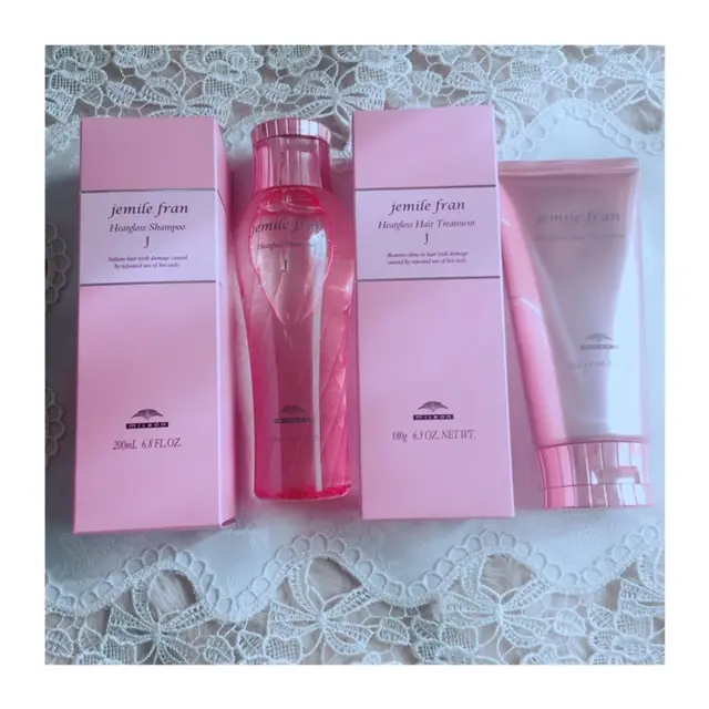 ドライヤーの熱でツヤ髪に♡【jemile fran】のシャンプー&トリートメントに夢中♡_2