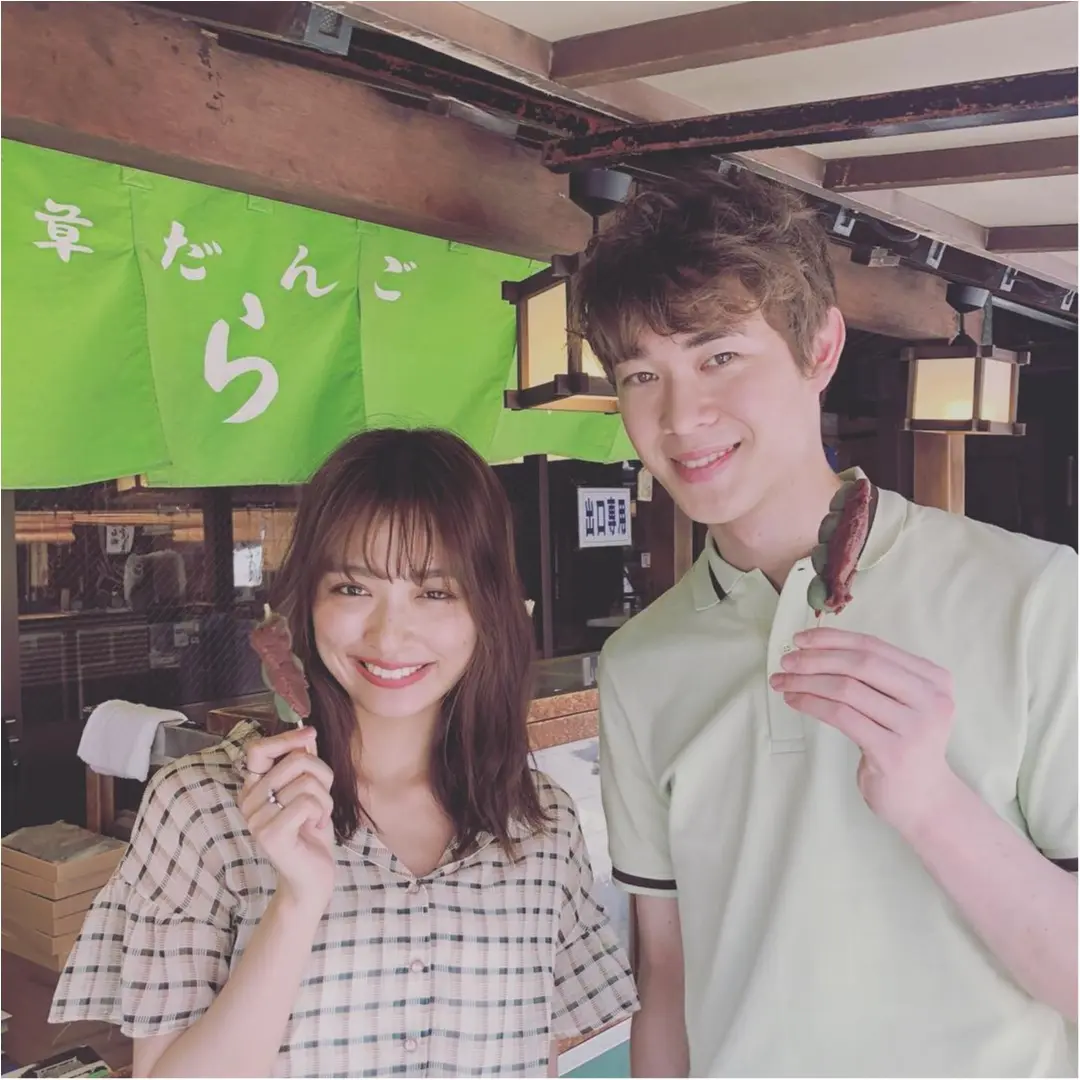 内田理央,宮沢氷魚,デート服
