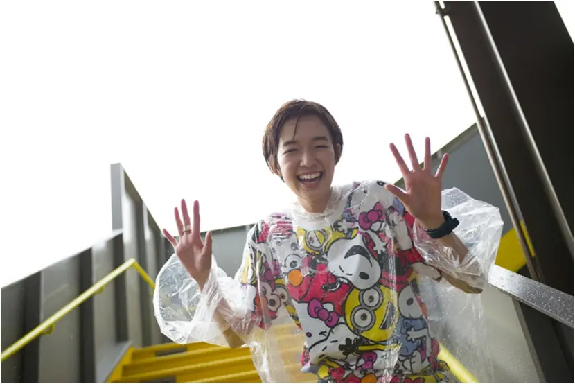 栞里、ユニバーサル・スタジオ・ジャパンで空を飛ぶ!【連載オフショット】_8