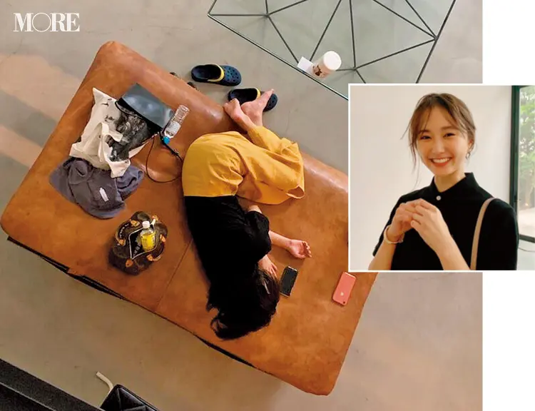 鈴木友菜は、眠る姿さえ絵になっちゃう♪【モデルのオフショット】_1