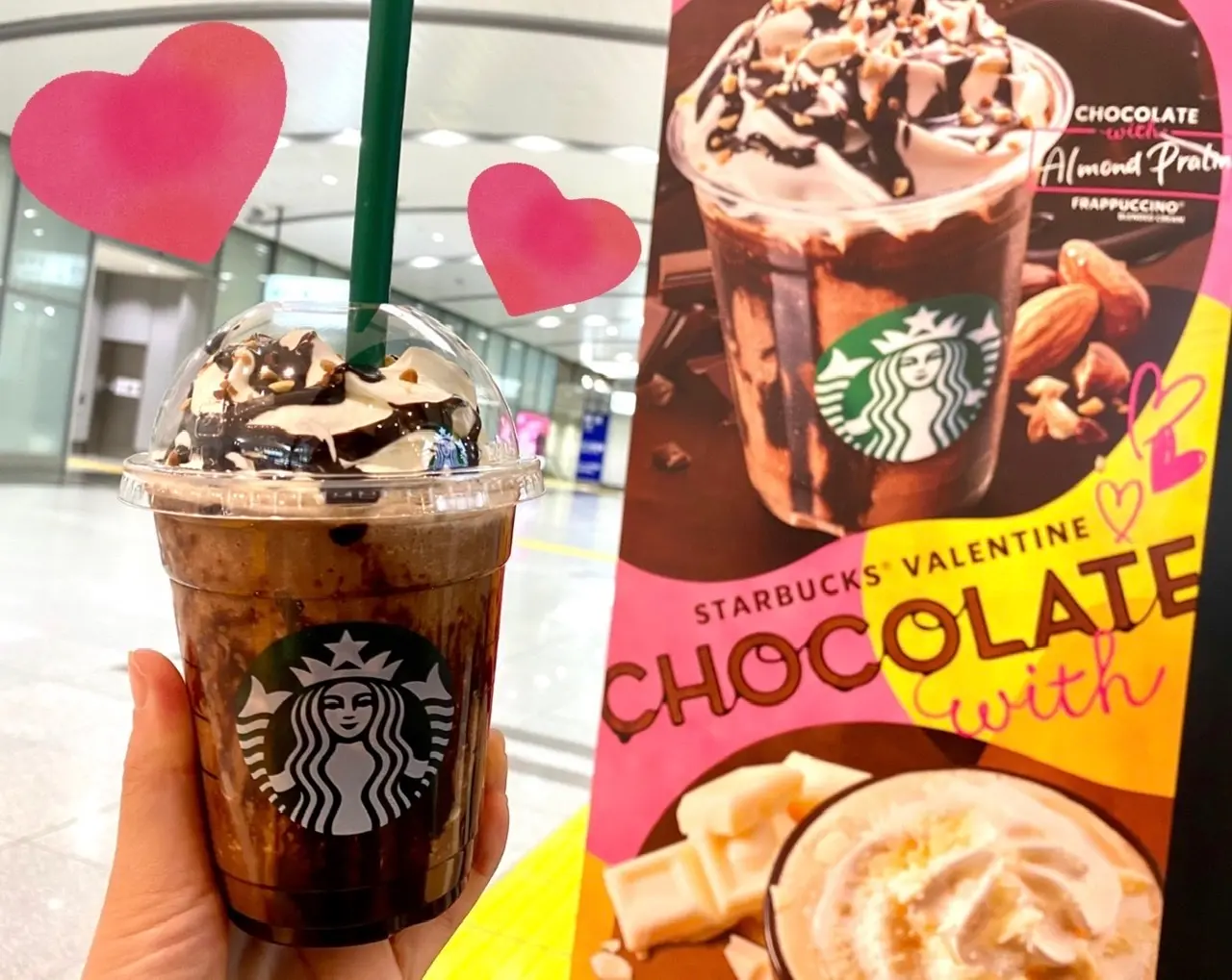 【スタバ速報レポ】バレンタインシーズン到来♡《チョコレート with ◯◯》さああなたはどっち!?_4