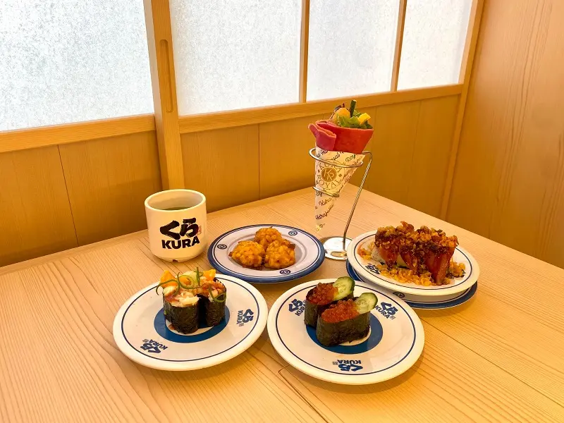 話題の くら寿司 原宿店 で限定メニューのすしクレープを食べてみた グルメ Daily More