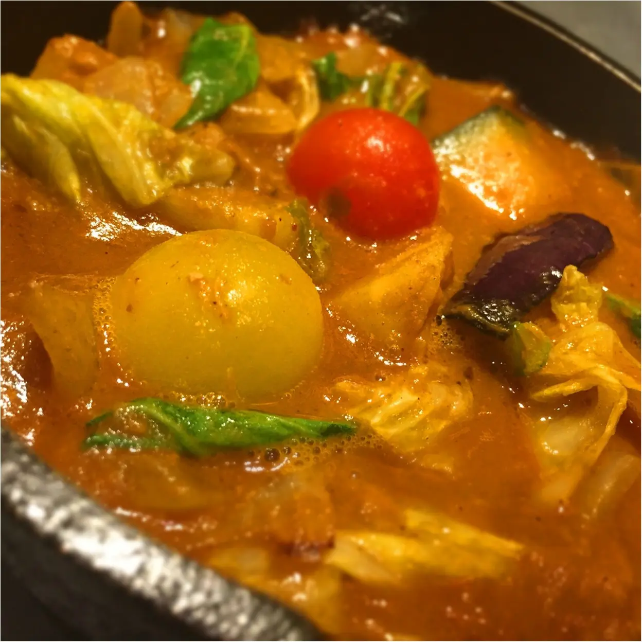 旬の野菜が350g✨✨キャンプ気分を味わえる【*野菜を食べるカレー屋さん*】で1日分の野菜をチャージ♪♪_4