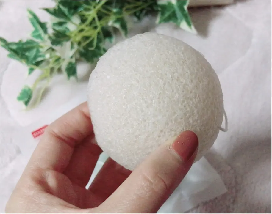 《around27のスキンケア事情❤︎》100円でお肌がつるつる!【ダイソー】の“こんにゃくパフ”が優秀すぎる♡♡_2