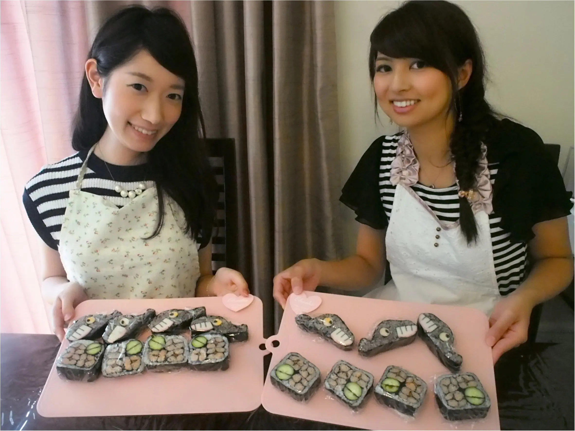 【デコ巻きずし】♡さちこ♡レッスンにて「夏を感じる2種」を作成♩レッスン後には素敵なティータイムも(*≧∪≦)✨≪samenyan≫_1