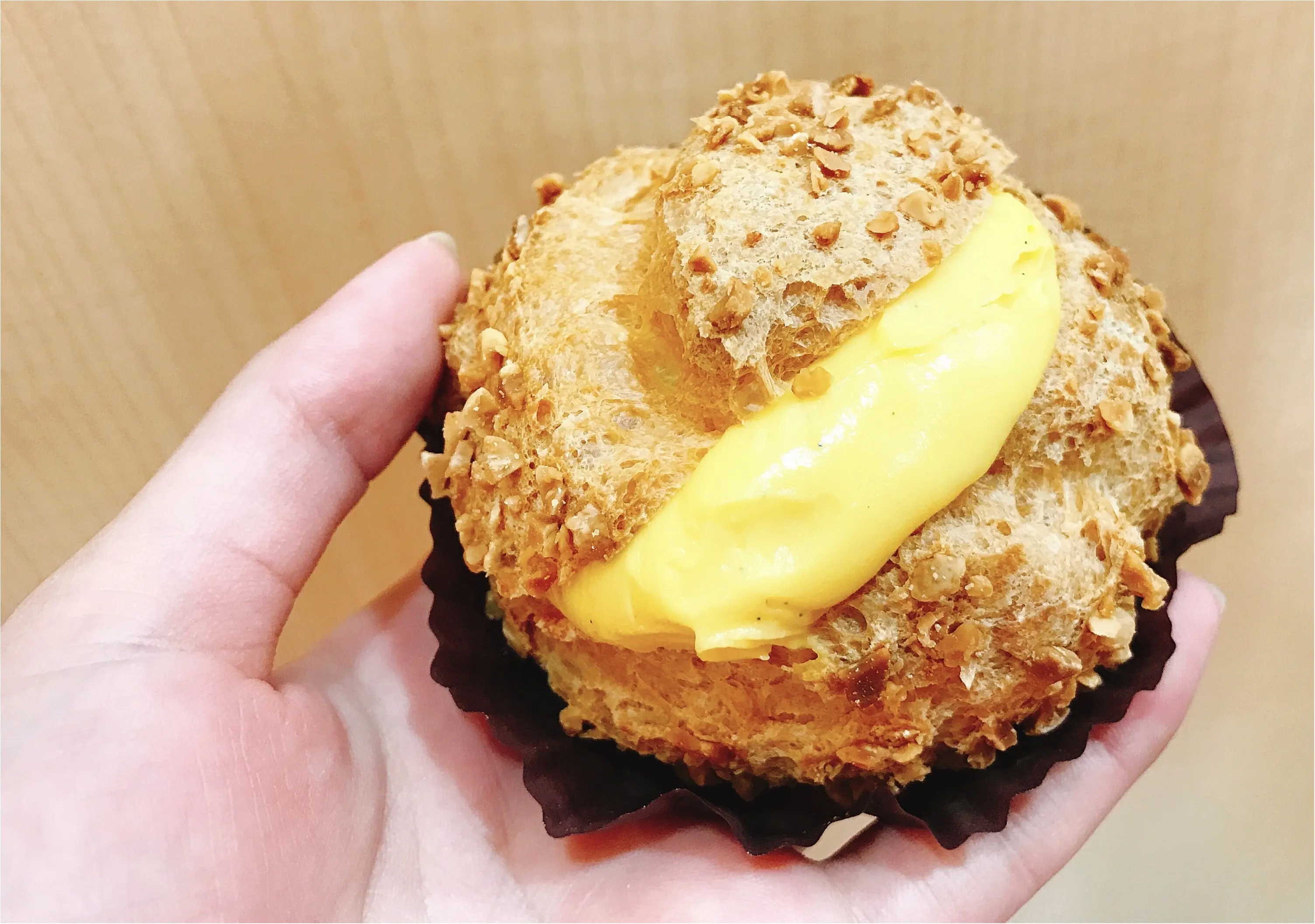 《京都発のシュークリーム》【Crème de la Crème】の "瑞穂のカスタードシュークリーム"が濃厚でうますぎるっ♡_2