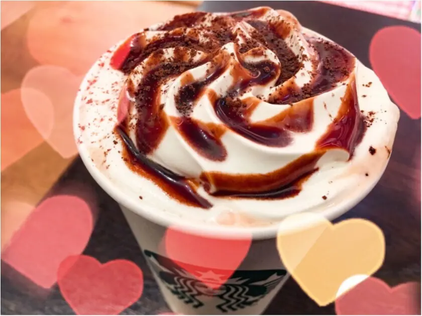 【チョコ好き集まれ〜♡】1/24スタート★今年もまたスタバさんがやってくれました! 《バレンタイン限定ホットチョコレート》に釘付け♡ Hitomiのひと手間!アレンジ_2