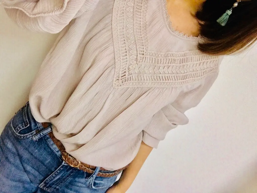 【GU】秋のトレンドアイテムGET★《レースブラウス》で秋支度はじめました♡_4