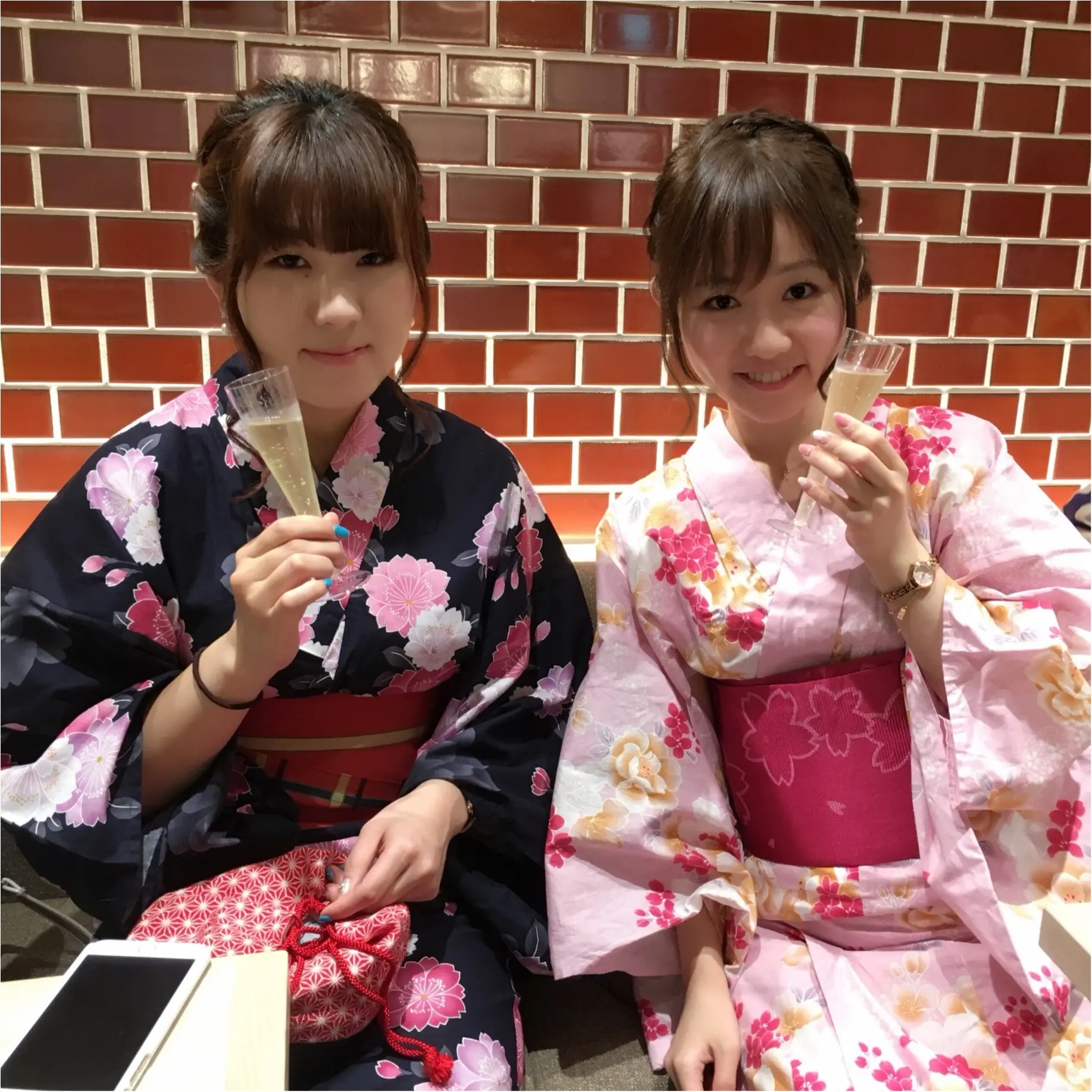 今年初!♡浴衣を着たよ〜❤︎銀座でお安くセットしてくれるサロンとは♡♡_1