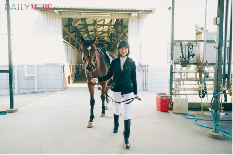 篠田麻里子もおすすめ♡ 『乗馬クラブクレイン』で、体験乗馬!【麻里子のナライゴトハジメ】_3