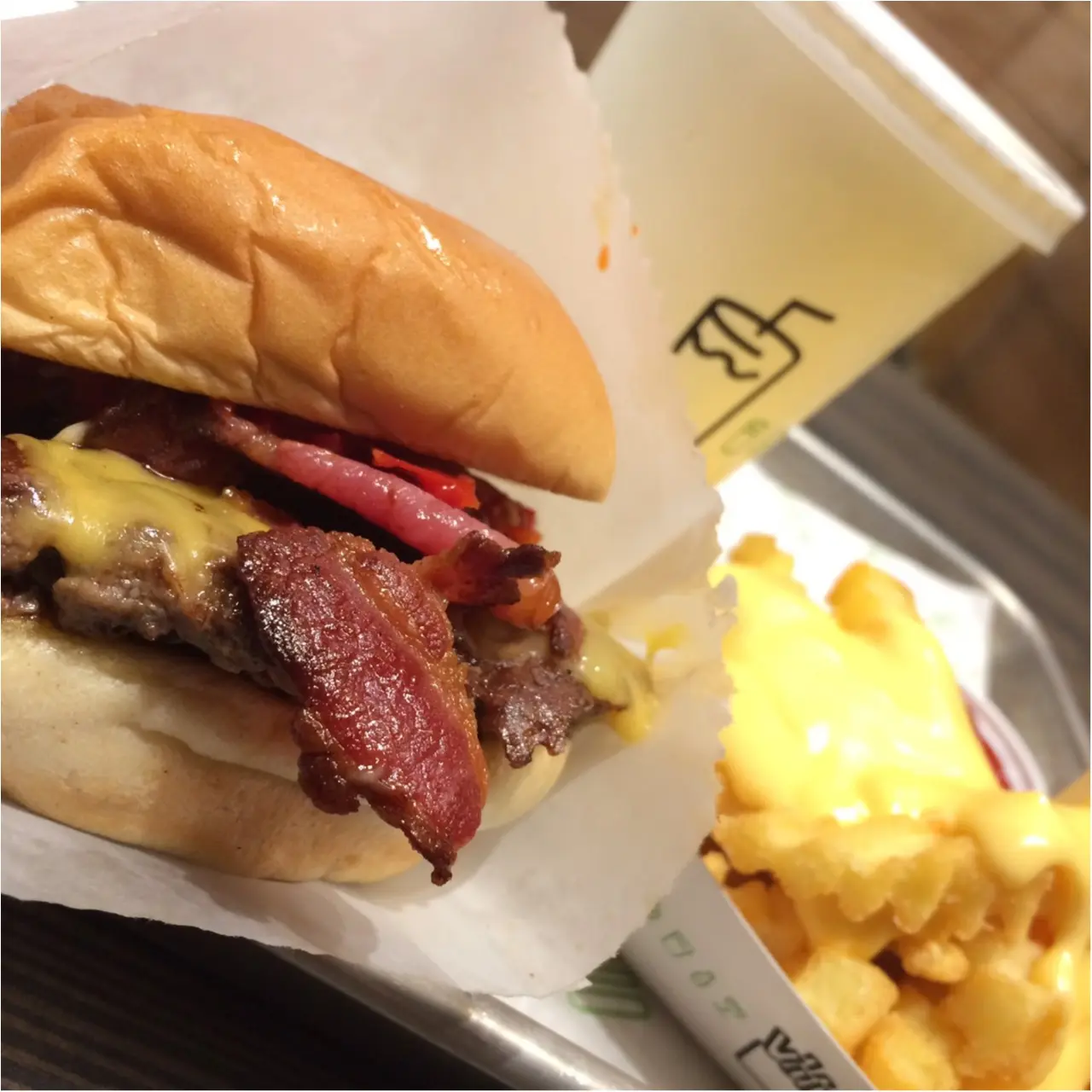 美味しいハンバーガー❤ 罪悪感より美味しさ!!_1