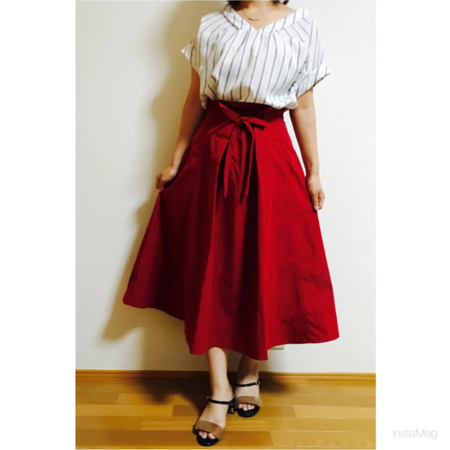 【index】2wayで着られる《リボン付きフレアスカート》着回しやすさ◎です!_8