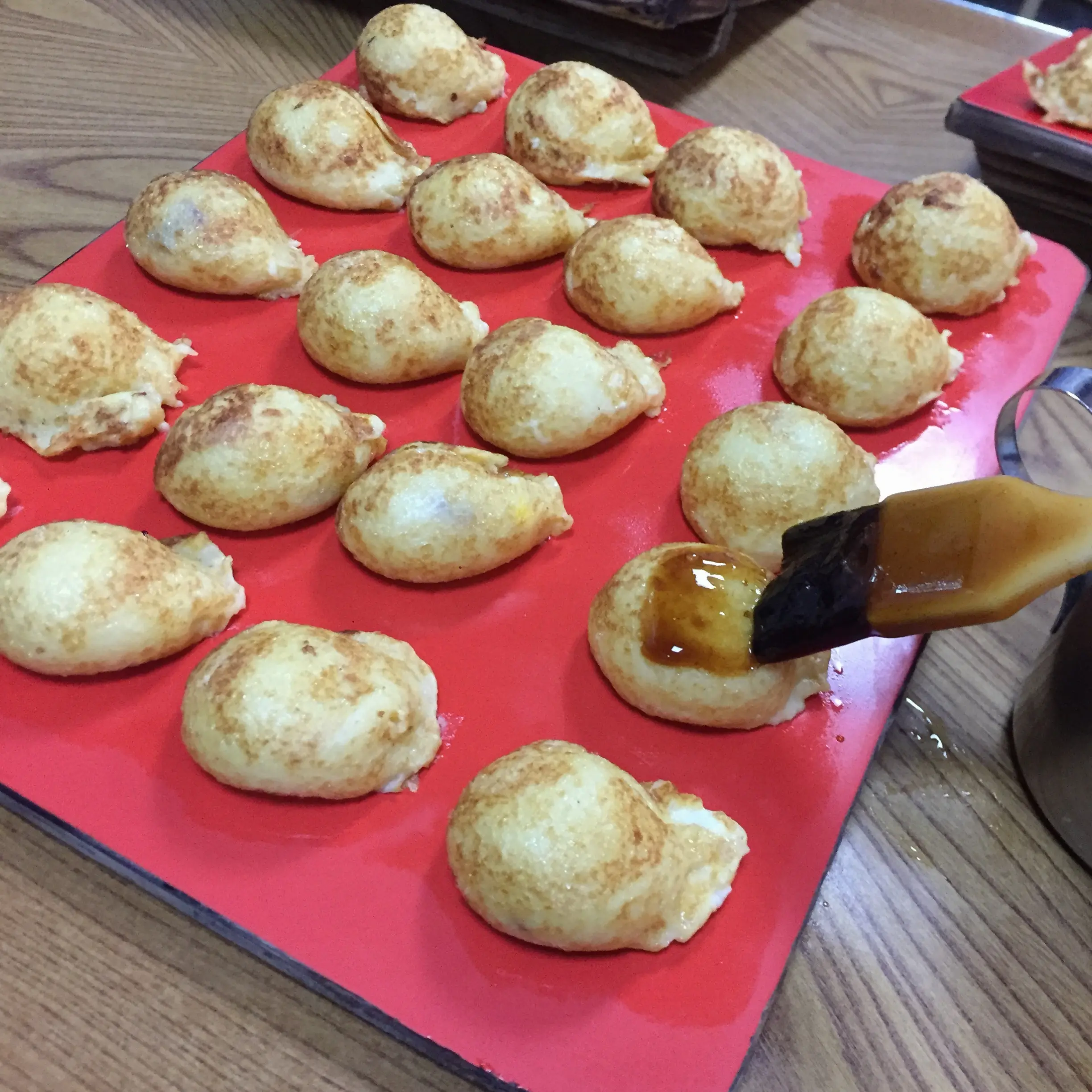 並んでも食べたい!明石名物*きむらやの明石焼き(玉子焼き)!_4
