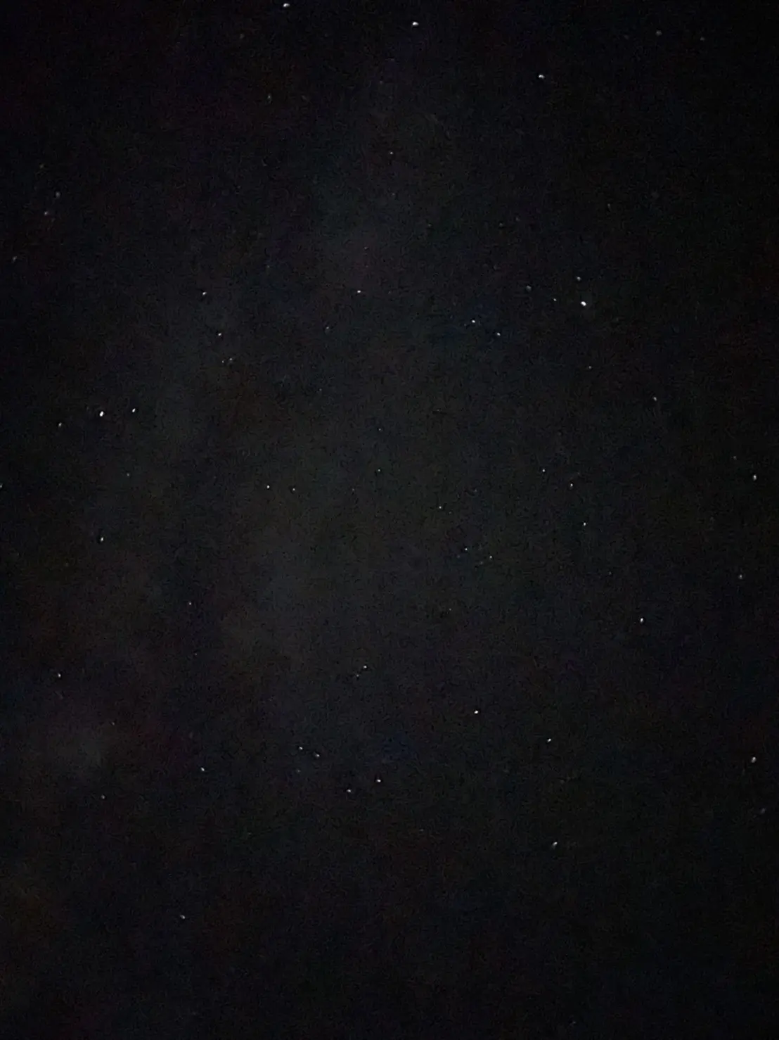 満点の星空