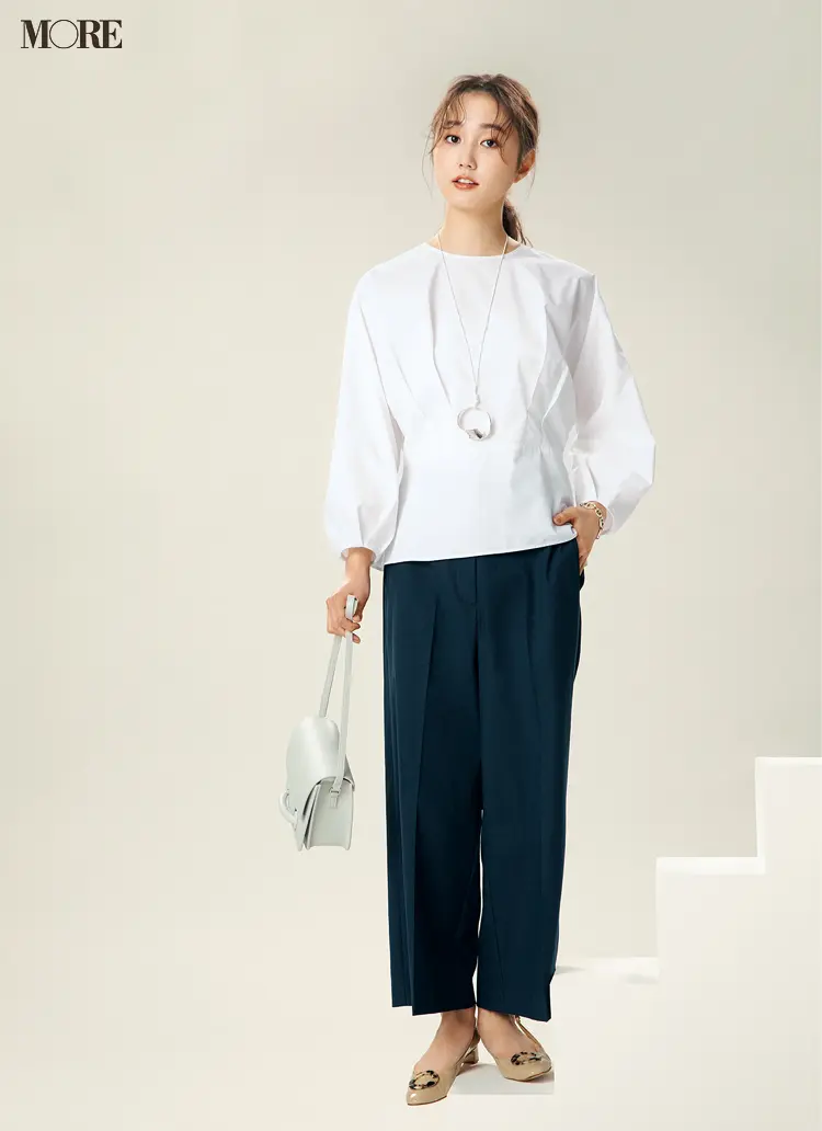 『プラステ』で“本当に使えるお仕事服5着”をMOREが厳選! 月曜から金曜まで鮮度高めコーデ PhotoGallery_1_7