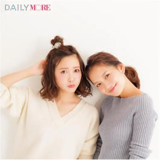武智志穂&田中里奈の「おしゃ見え春アレンジ」講座ーこなれポニー編ー【女子トモBEAUTY】_1