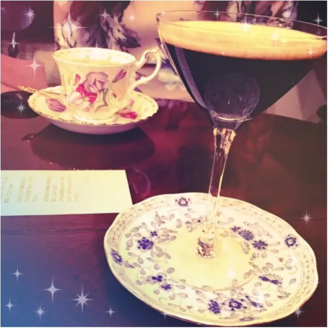 カクテルグラスで味わう美しすぎるコーヒー♡池袋の隠れ家カフェはここ!「皇琲亭」☻_5