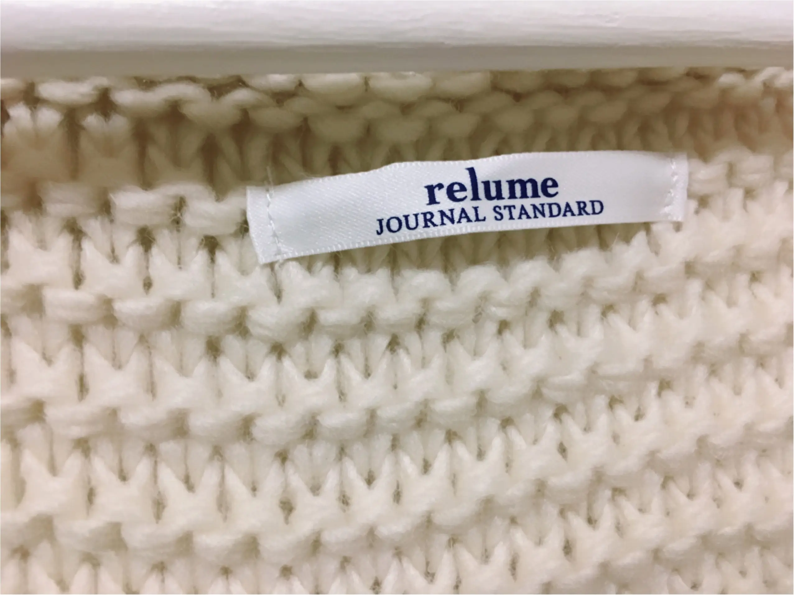 ★たまには少しいいものを♡『JOURNAL STANDARD』で高級感のあるカジュアルニットをGETしました♩_4