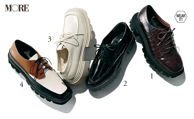 秋靴のトレンドは ごつめ 脚長見えなブーツ おじ靴を狙え ファッション コーディネート 代 Daily More