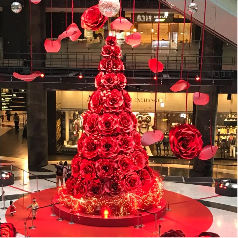 ★これこそLADY♡なクリスマスツリー!梅田に真っ赤なツリーが登場です★_1