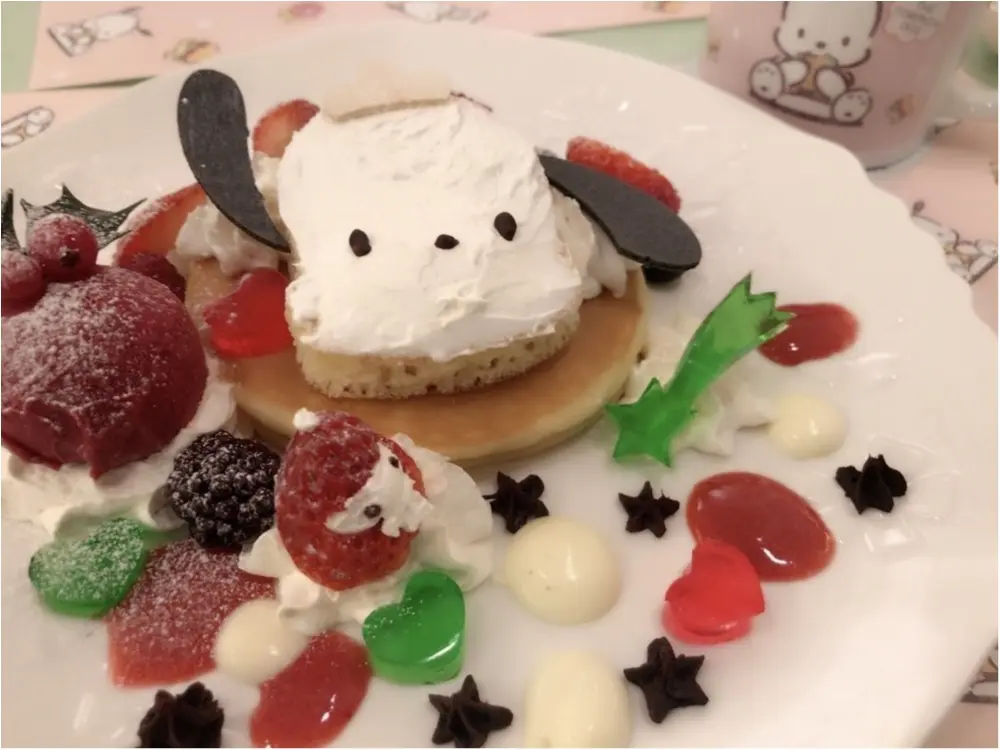 【ポチャッコCAFE会期延長】クリスマスメニューが"どれもこれも"可愛すぎる説!まとめて徹底レポートしちゃいました♡♡_3