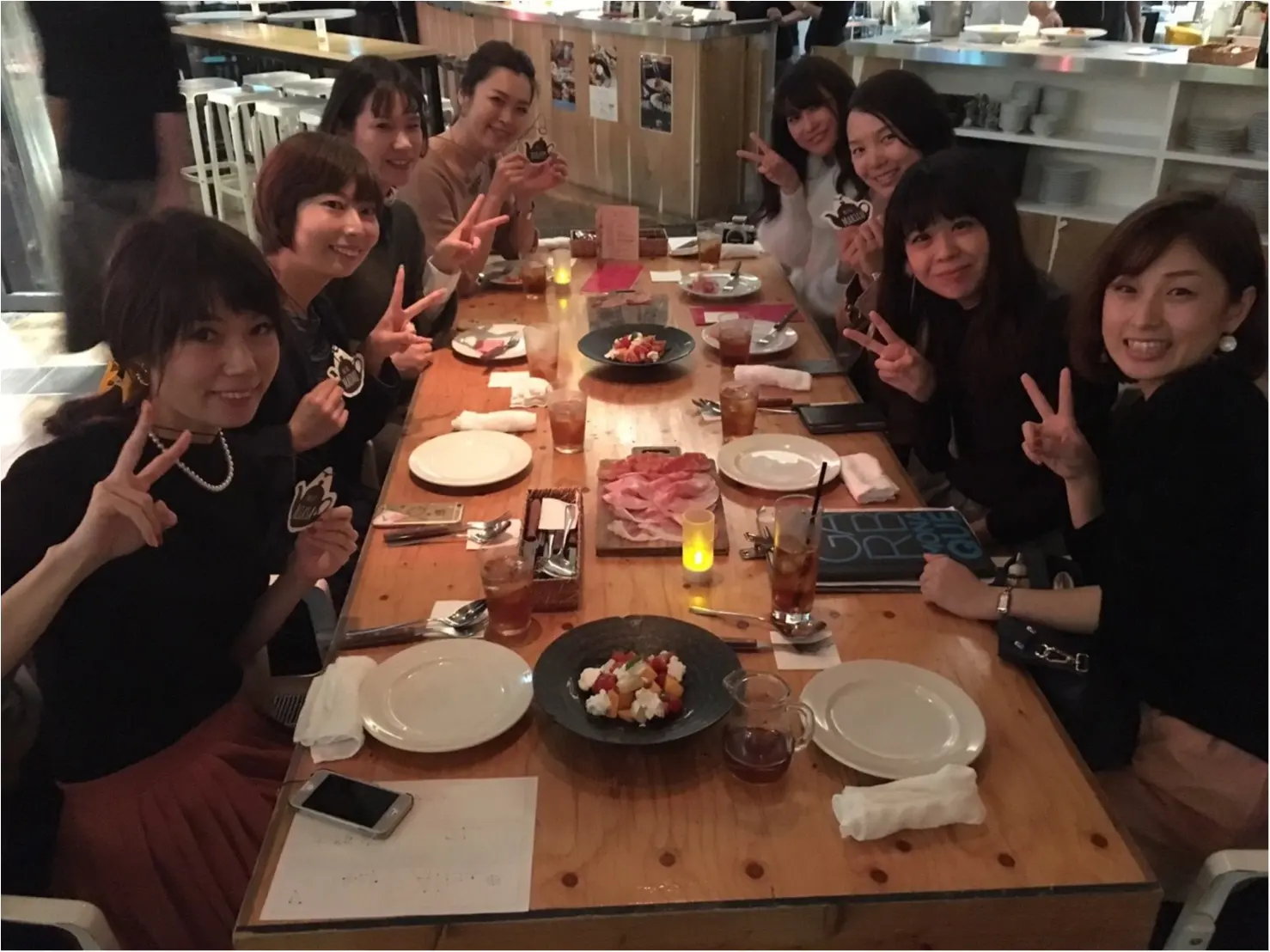 《大阪梅田》総勢11名!関西モアハピ女子会♡お洒落女子会ができる【GARB】にて♡_7