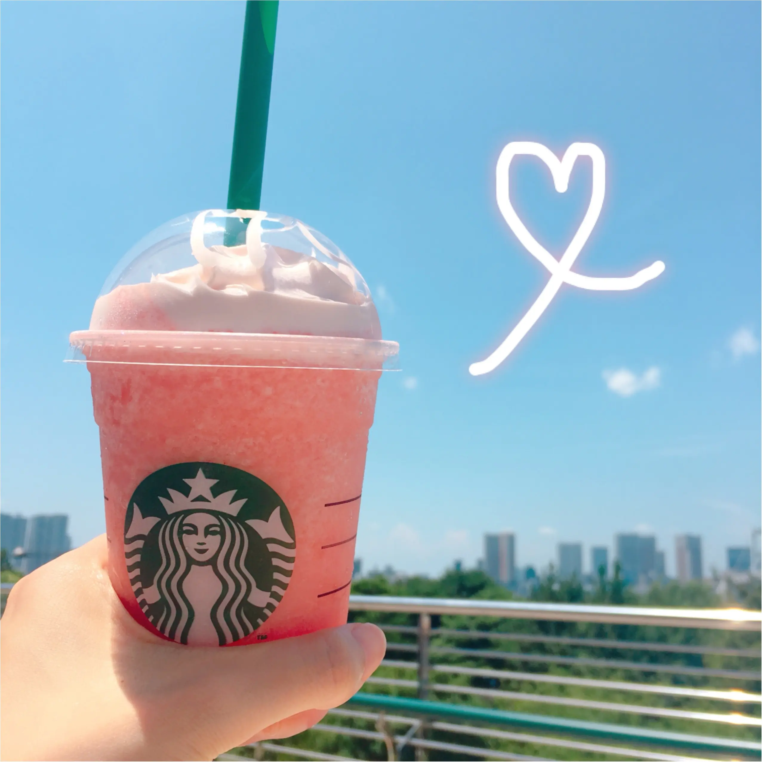 《発売前から話題沸騰》の新作フラペチーノが本日7/20登場!【スタバ】の〝ピーチ ピンク フルーツ フラペチーノ〟をレポ❤️_4