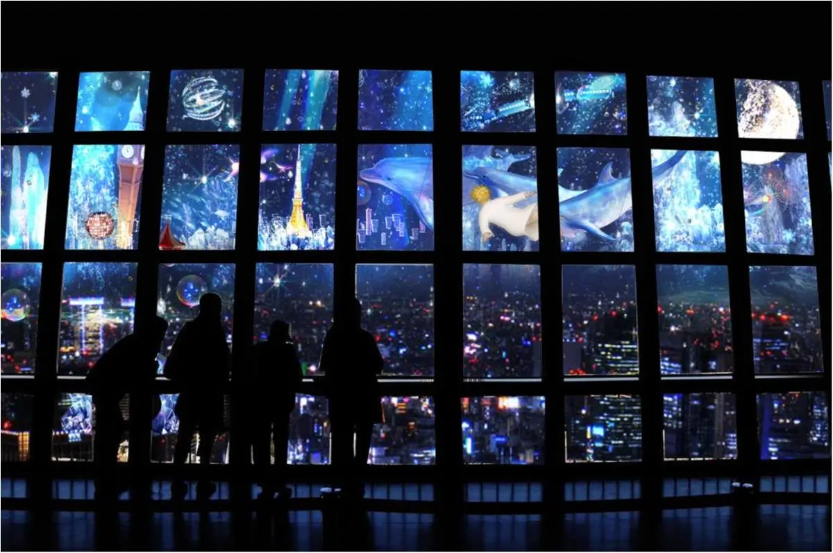 東京タワーで日本初の体験、してみない? 夜景と映像による夢のようなマリアージュ♡_1