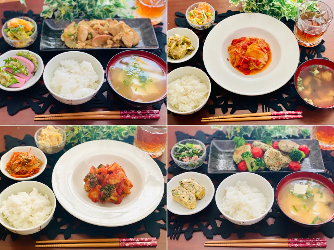 【今月のお家ごはん】アラサー女子の食卓!作り置きおかずでラク晩ご飯♡-Vol.23-_1