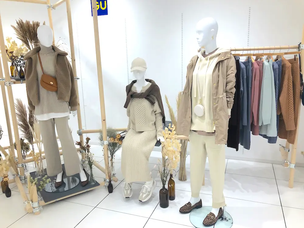 『GU』2019秋冬展示会でアウター祭☆ シャツジャケット、チェック柄、もこもこも全部着てみました!_7