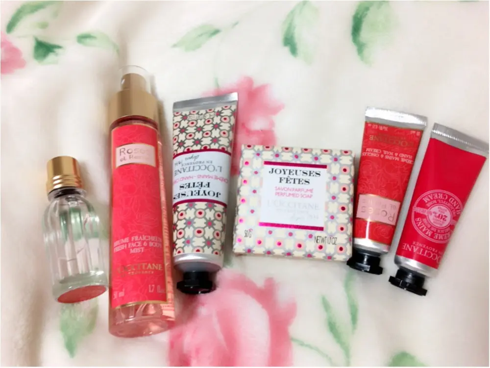 ロクシタンのクリスマス♡花シャワーの香りでハッピー(●´ω`●)_2